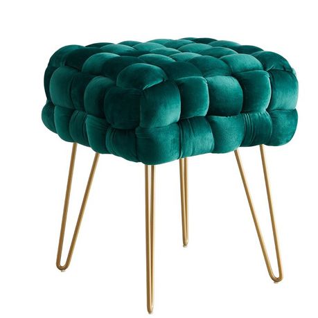 Fleming Square Upholstered Ottoman - Quality, Style, and Functionality for Your Home - Just Home Furniture™