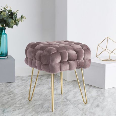 Fleming Square Upholstered Ottoman - Quality, Style, and Functionality for Your Home - Just Home Furniture™