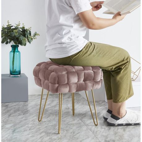 Fleming Square Upholstered Ottoman - Quality, Style, and Functionality for Your Home - Just Home Furniture™
