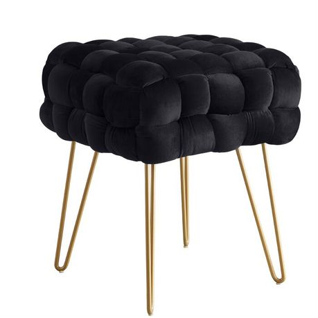 Fleming Square Upholstered Ottoman - Quality, Style, and Functionality for Your Home - Just Home Furniture™