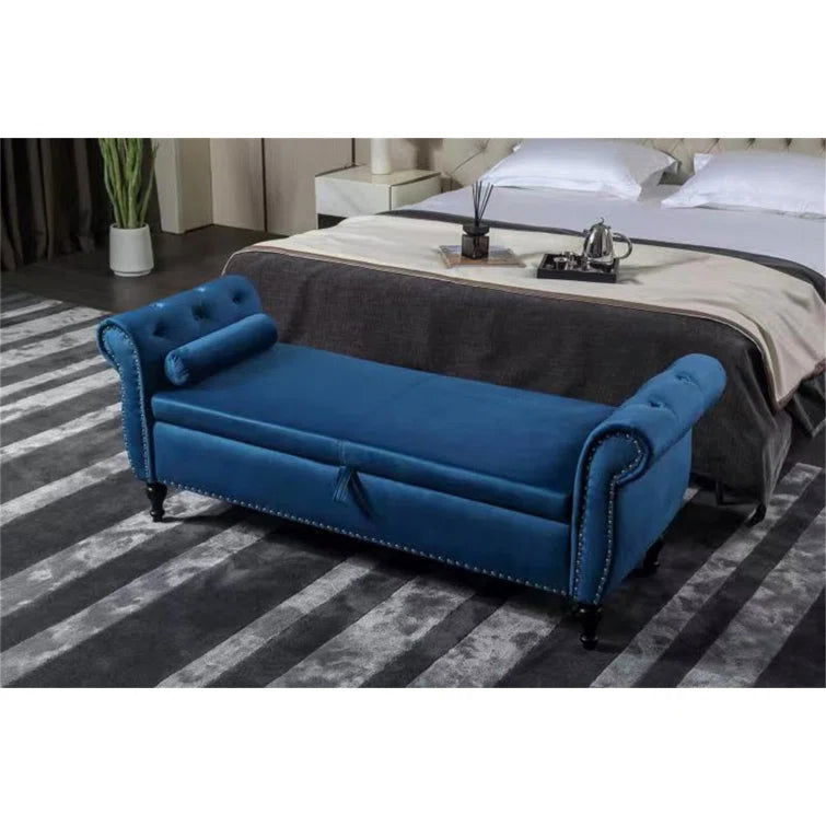 Gadskin Upholstered Flip Top Storage Bench - Quality, Style, and Functionality for Your Home - Just Home Furniture™