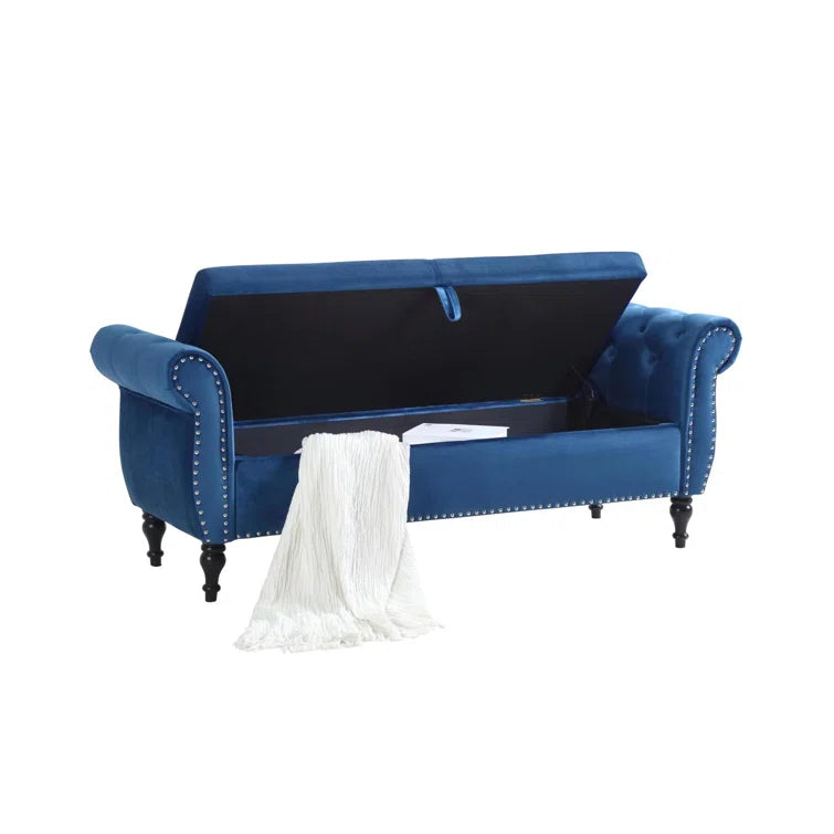 Gadskin Upholstered Flip Top Storage Bench - Quality, Style, and Functionality for Your Home - Just Home Furniture™