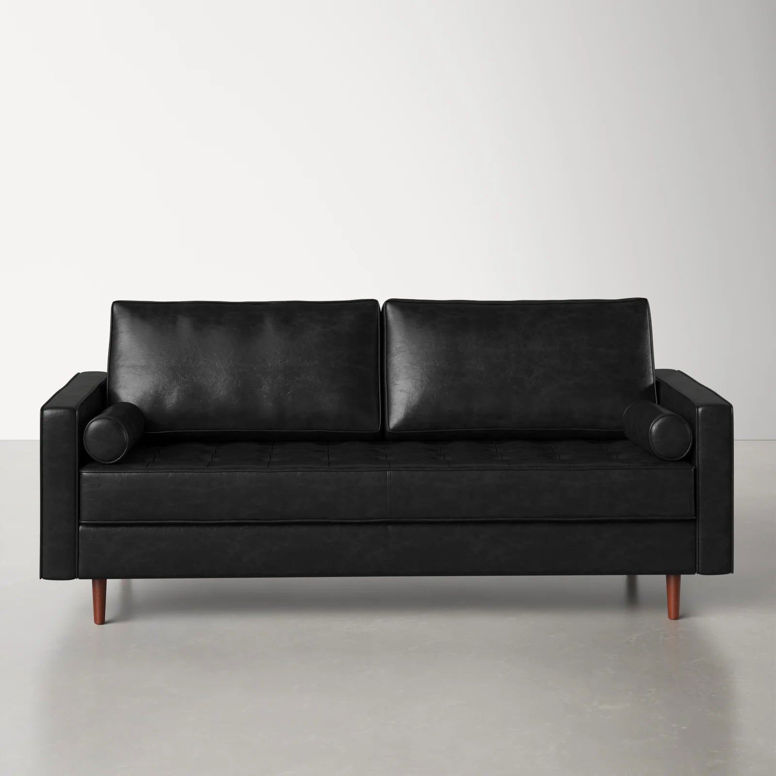 Geo 84'' Leather Sofa - Quality, Style, and Functionality for Your Home - Just Home Furniture™