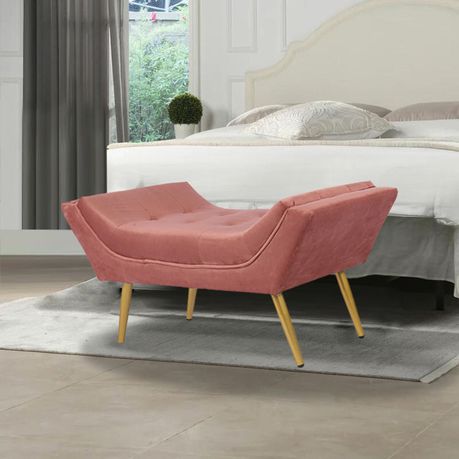 Giabella Pink Upholstered Bench - Quality, Style, and Functionality for Your Home - Just Home Furniture™