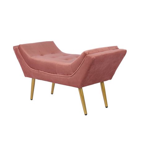 Giabella Pink Upholstered Bench - Quality, Style, and Functionality for Your Home - Just Home Furniture™