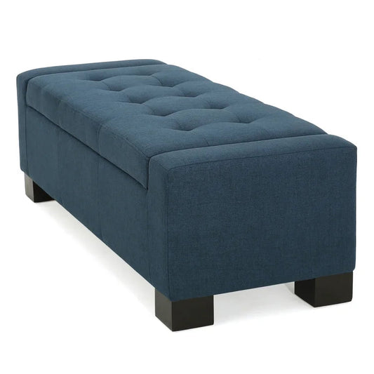 Gianluca Upholstered Storage Ottoman - Quality, Style, and Functionality for Your Home - Just Home Furniture™