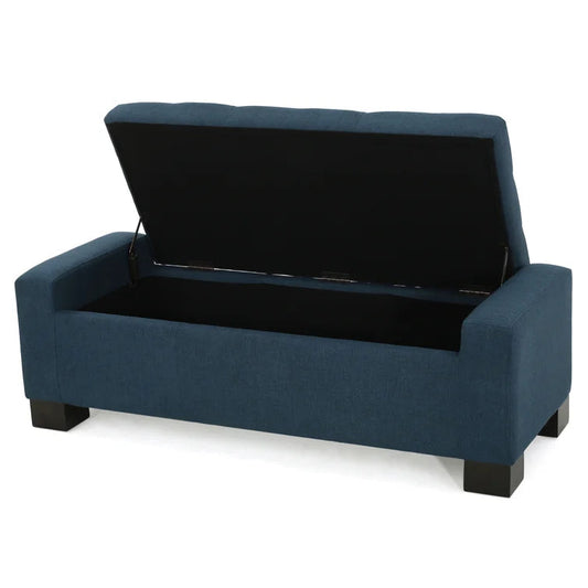 Gianluca Upholstered Storage Ottoman - Quality, Style, and Functionality for Your Home - Just Home Furniture™