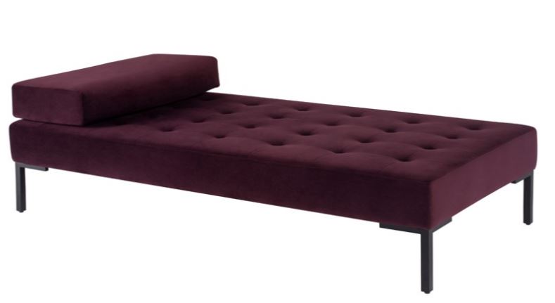 Giulia Daybed Sofa - Mulberry - Quality, Style, and Functionality for Your Home - Just Home Furniture™