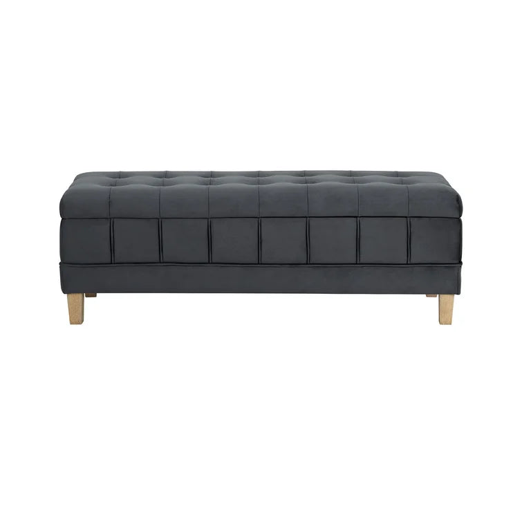 Gloria Upholstered Storage Ottoman - Quality, Style, and Functionality for Your Home - Just Home Furniture™