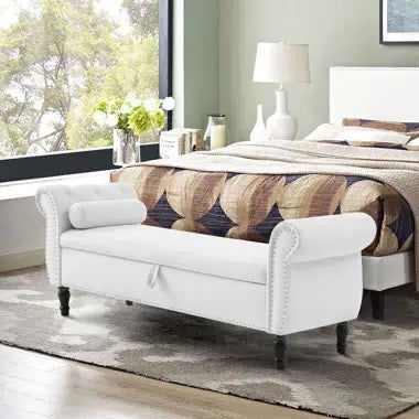 Gokdeniz Upholstered Flip Top Storage Bench - Quality, Style, and Functionality for Your Home - Just Home Furniture™