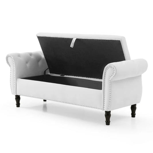 Gokdeniz Upholstered Flip Top Storage Bench - Quality, Style, and Functionality for Your Home - Just Home Furniture™