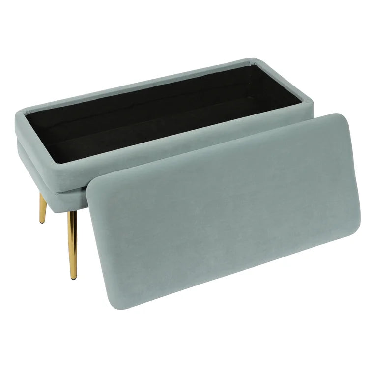 Grayton Upholstered Removable Storage Bench - Quality, Style, and Functionality for Your Home - Just Home Furniture™