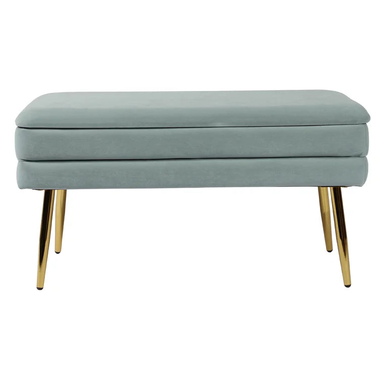 Grayton Upholstered Removable Storage Bench - Quality, Style, and Functionality for Your Home - Just Home Furniture™