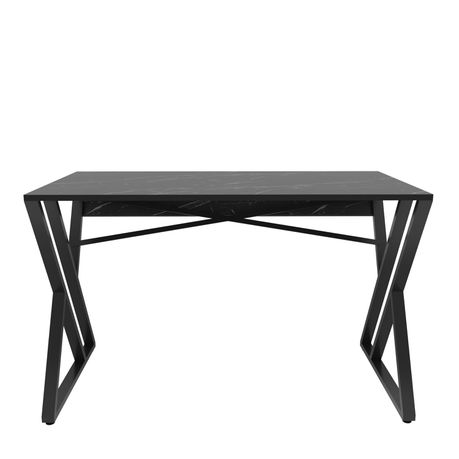 Gyza Metal Partical Board Computer Desk - Quality, Style, and Functionality for Your Home - Just Home Furniture™