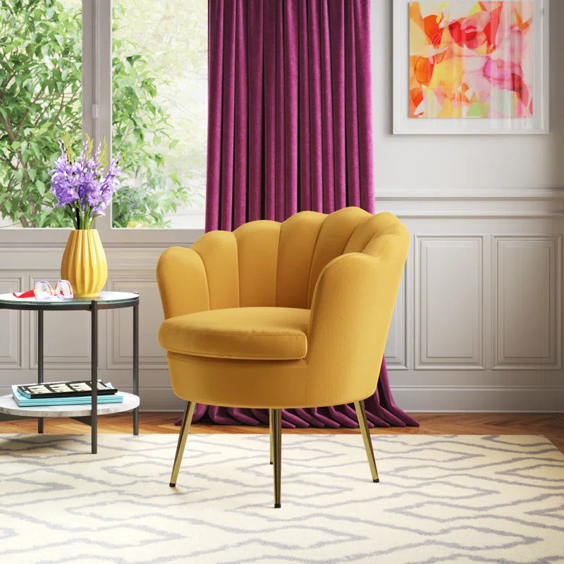 Hendrix Upholstered Barrel Chair - Quality, Style, and Functionality for Your Home - Just Home Furniture™