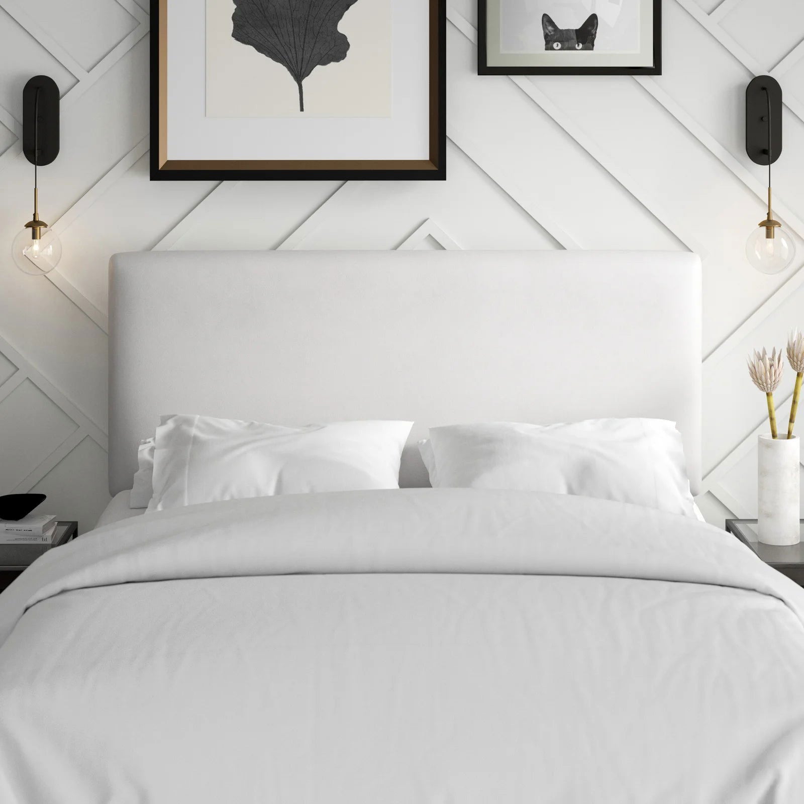 Hetherington Upholstered Headboard - Quality, Style, and Functionality for Your Home - Just Home Furniture™