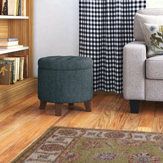 JHF Upholstered Storage Ottoman - Quality, Style, and Functionality for Your Home - Just Home Furniture™