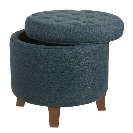 JHF Upholstered Storage Ottoman - Quality, Style, and Functionality for Your Home - Just Home Furniture™