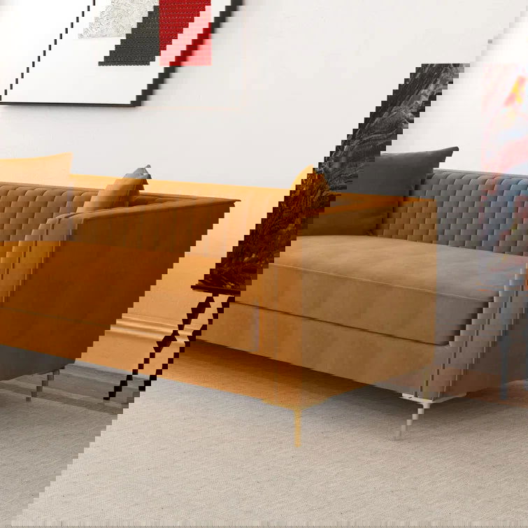 Jacqueline 91'' Upholstered Sofa - Quality, Style, and Functionality for Your Home - Just Home Furniture™