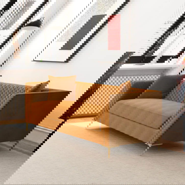 Jacqueline 91'' Upholstered Sofa - Quality, Style, and Functionality for Your Home - Just Home Furniture™
