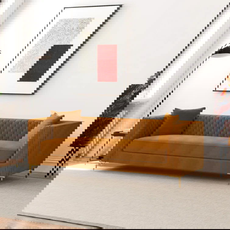 Jacqueline 91'' Upholstered Sofa - Quality, Style, and Functionality for Your Home - Just Home Furniture™