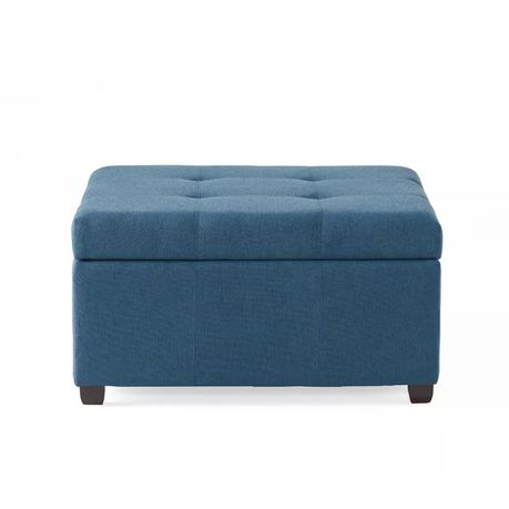 Jamil Upholstered Storage Ottoman - Quality, Style, and Functionality for Your Home - Just Home Furniture™