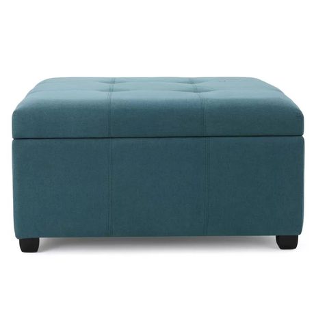 Jamil Upholstered Storage Ottoman - Quality, Style, and Functionality for Your Home - Just Home Furniture™