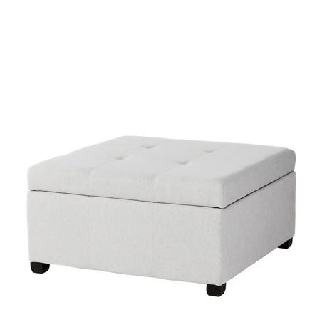 Jamil Upholstered Storage Ottoman - Quality, Style, and Functionality for Your Home - Just Home Furniture™