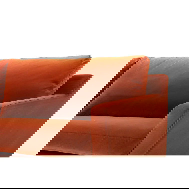 Jones 85.83'' Upholstered Sofa Orange - Quality, Style, and Functionality for Your Home - Just Home Furniture™