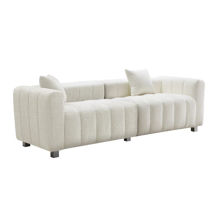 Kamiah 87.4''Piano Keys Upholstered Sofa - Quality, Style, and Functionality for Your Home - Just Home Furniture™