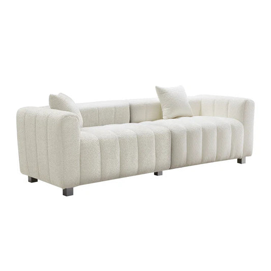 Kamiah 87.4''Piano Keys Upholstered Sofa - Quality, Style, and Functionality for Your Home - Just Home Furniture™