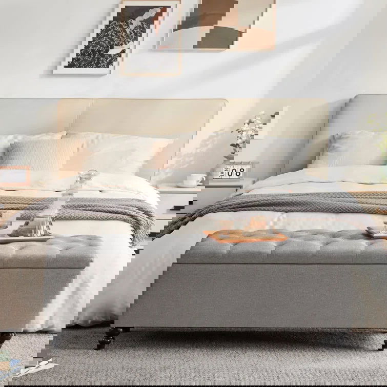 Katz  Upholstered Storage Bench - Quality, Style, and Functionality for Your Home - Just Home Furniture™
