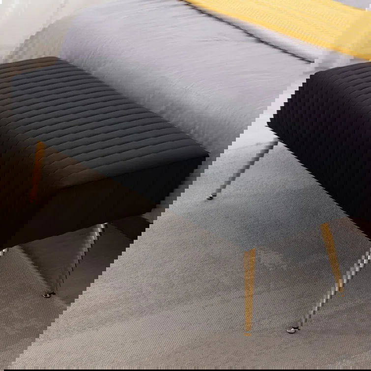 Khiron Velvet Upholstered Bench - Quality, Style, and Functionality for Your Home - Just Home Furniture™