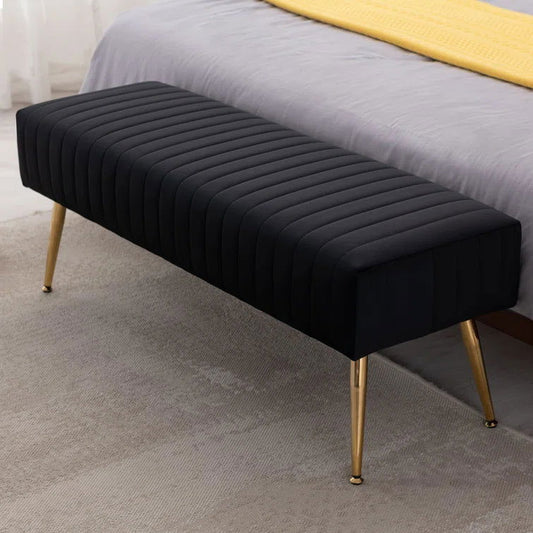 Khiron Velvet Upholstered Bench - Quality, Style, and Functionality for Your Home - Just Home Furniture™