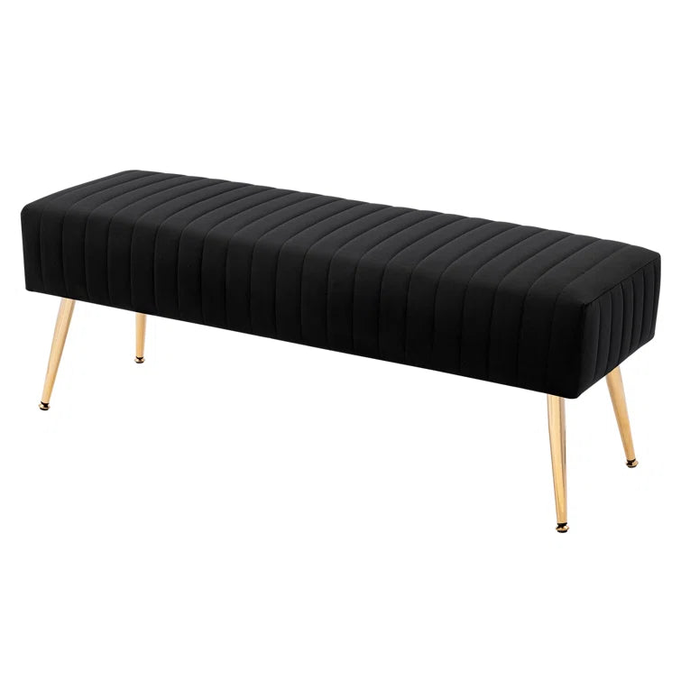 Khiron Velvet Upholstered Bench - Quality, Style, and Functionality for Your Home - Just Home Furniture™