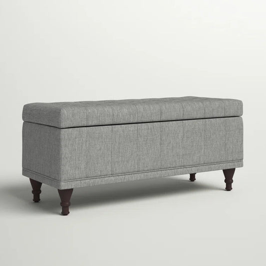 Klaus Polyester Blend Upholstered Storage Bench - Quality, Style, and Functionality for Your Home - Just Home Furniture™