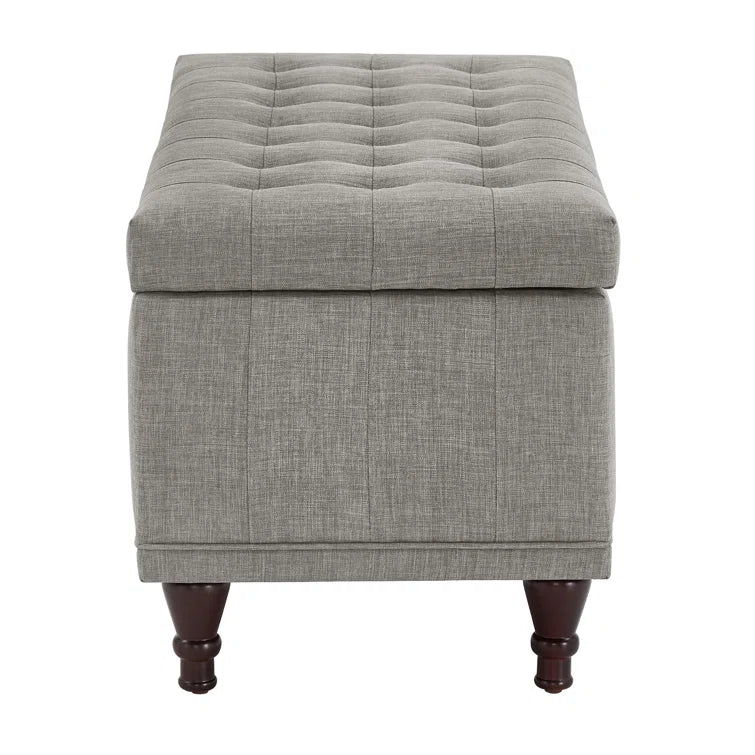 Klaus Polyester Blend Upholstered Storage Bench - Quality, Style, and Functionality for Your Home - Just Home Furniture™