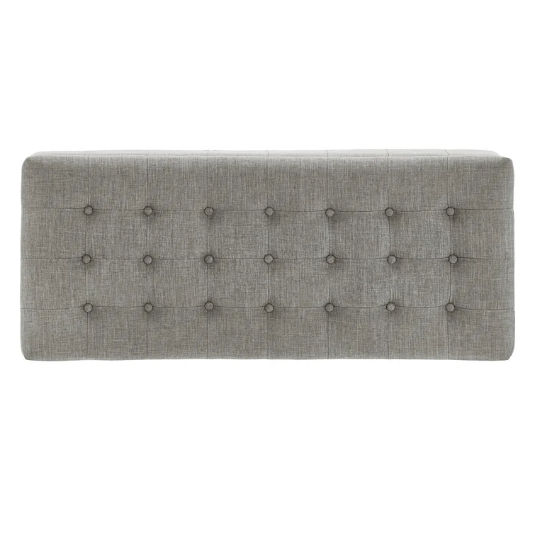 Klaus Polyester Blend Upholstered Storage Bench - Quality, Style, and Functionality for Your Home - Just Home Furniture™