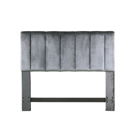 Kurth Grey Upholstered Headboard - Quality, Style, and Functionality for Your Home - Just Home Furniture™