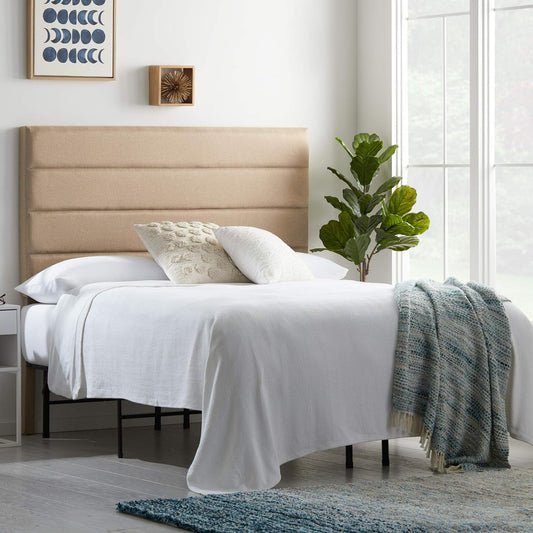 LUCID Modern Upholstered Horizontal Tufted Headboard - Quality, Style, and Functionality for Your Home - Just Home Furniture™