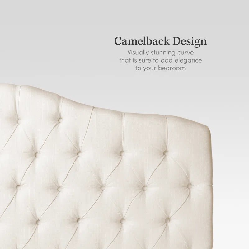 Laperle Button Tufted Upholstered Headboard - Quality, Style, and Functionality for Your Home - Just Home Furniture™