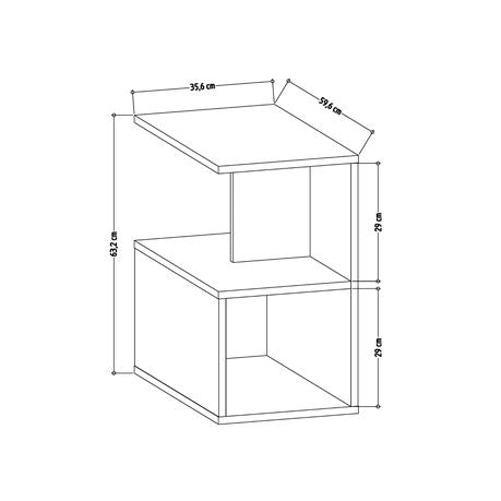 Larmon Side End Table - Quality, Style, and Functionality for Your Home - Just Home Furniture™