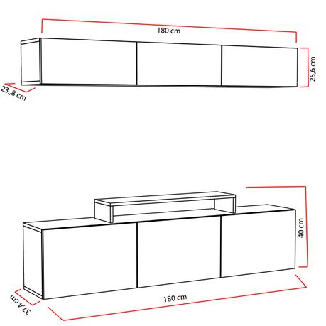 Line Floating Tv Unit - Quality, Style, and Functionality for Your Home - Just Home Furniture™