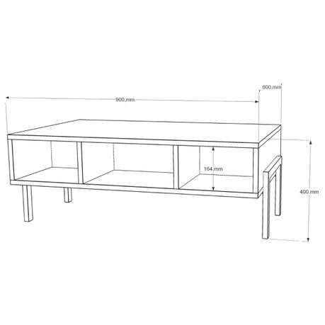 Linea Coffee Table - Quality, Style, and Functionality for Your Home - Just Home Furniture™