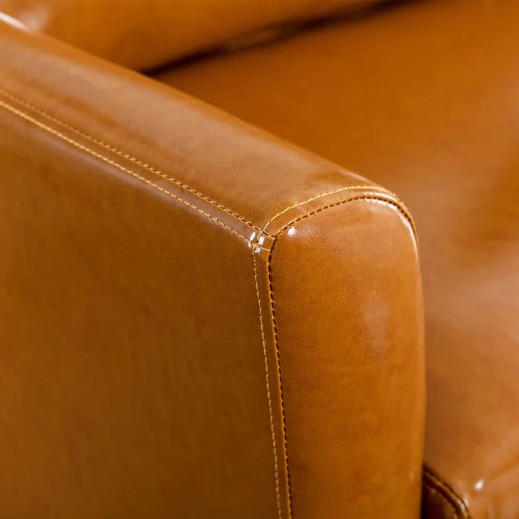 Louvre 80.3'' Vegan Leather Sofa - Quality, Style, and Functionality for Your Home - Just Home Furniture™