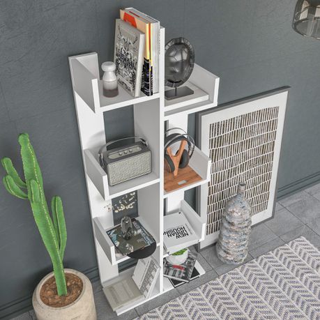 Luisa Tall Tree Bookshelf - 140cm - Quality, Style, and Functionality for Your Home - Just Home Furniture™