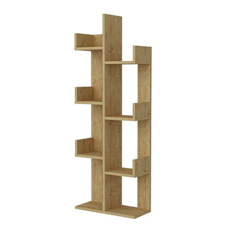 Luisa Tall Tree Bookshelf - 140cm - Quality, Style, and Functionality for Your Home - Just Home Furniture™