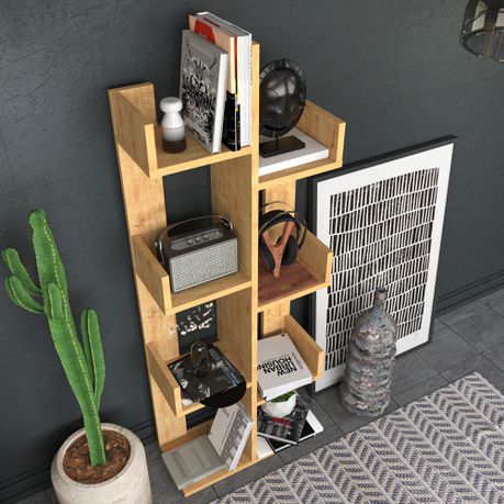 Luisa Tall Tree Bookshelf - 140cm - Quality, Style, and Functionality for Your Home - Just Home Furniture™