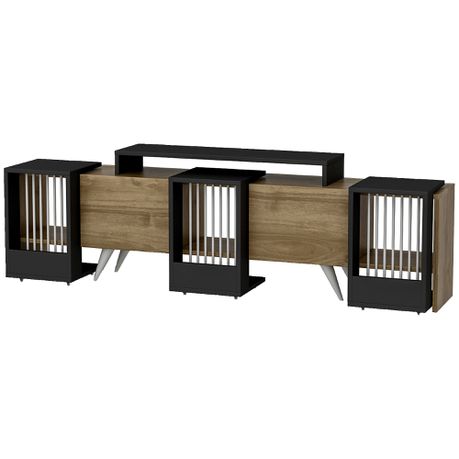 Mabel Media Console - Quality, Style, and Functionality for Your Home - Just Home Furniture™