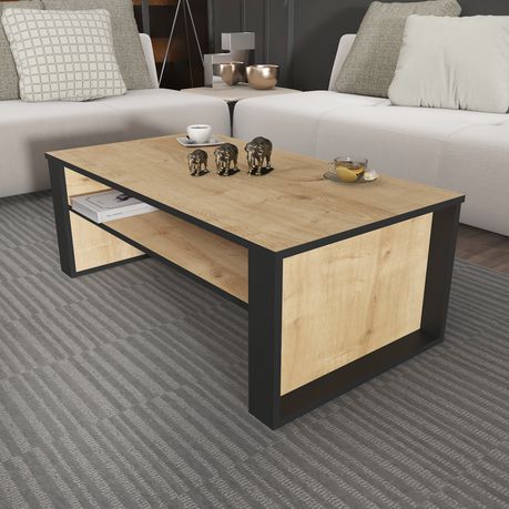 Manhattan 110 cm Wide Coffee Table - Quality, Style, and Functionality for Your Home - Just Home Furniture™